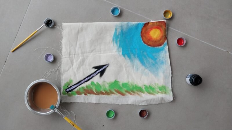 O artista e o artesão com “arco e o pincel” da vida nas mãos